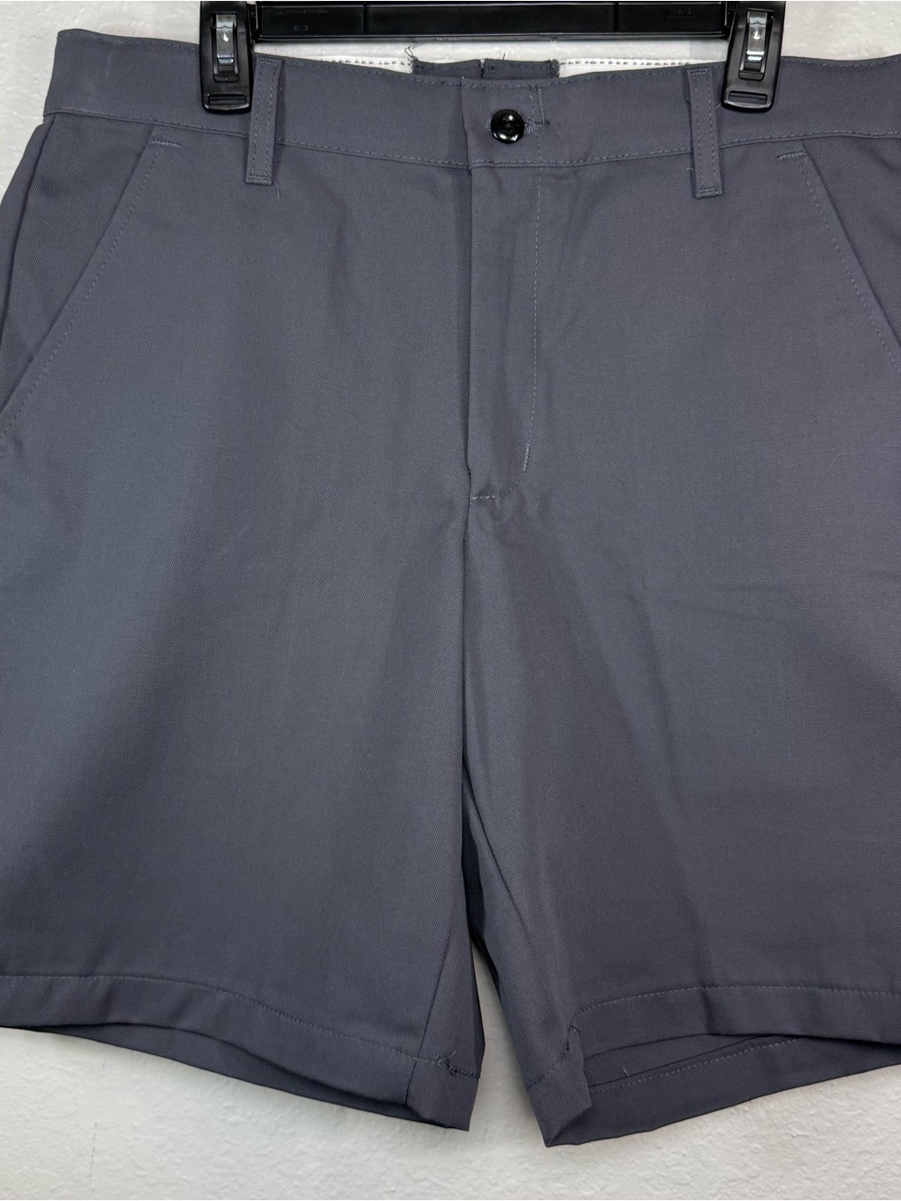 Men’s Red Kap Size 34 Gray Uniform Work Shorts New!